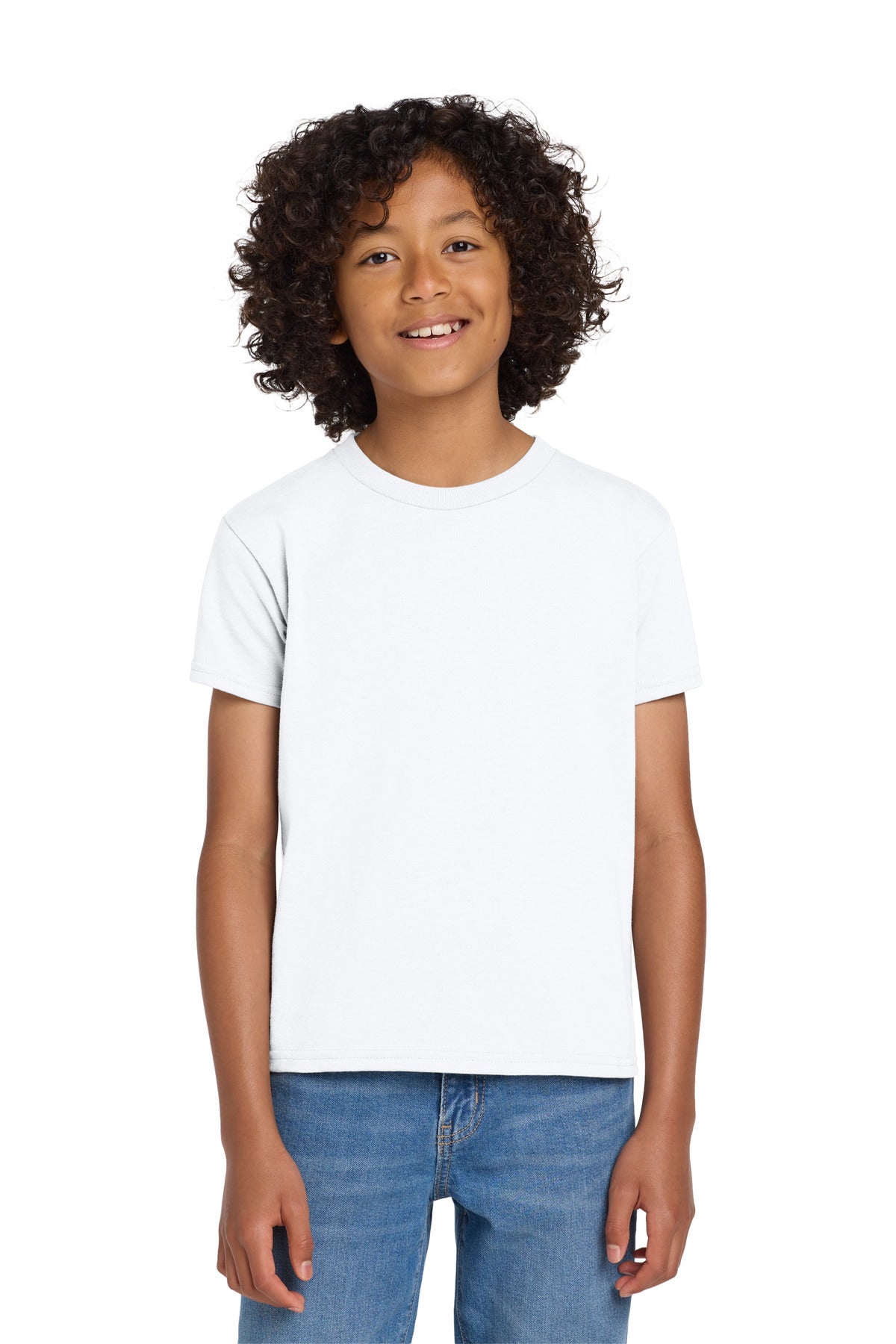 Gildan ®  Youth DryBlend ®  50 Cotton/50 Poly T-Shirt.  8000B