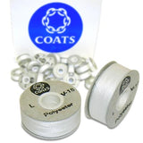 Coats TRU-SEW SIZE 'L' - WHITE