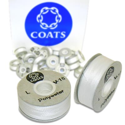 Coats TRU-SEW SIZE 'L' - WHITE