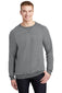Jerzees  ®  Snow Heather French Terry Raglan Crew 91M