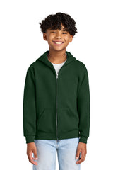 Jerzees ®  - Youth NuBlend ®  Full-Zip Hooded Sweatshirt.  993B