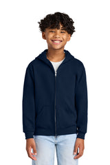 Jerzees ®  - Youth NuBlend ®  Full-Zip Hooded Sweatshirt.  993B