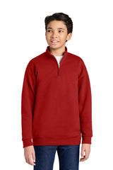 Jerzees ®  Youth NuBlend ®  1/4-Zip Cadet Collar Sweatshirt 995Y
