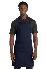 Port Authority ®  Easy Care Extra Long Bib Apron with Stain Release. A700