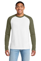 Allmade ®  Unisex Tri-Blend Long Sleeve Colorblock Raglan AL6009