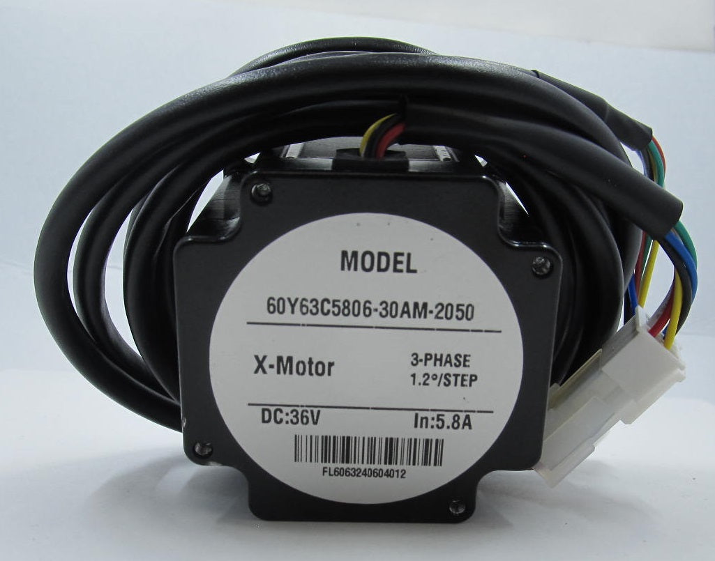 X Stepping Motor 60Y63C5806-30AM-2050 with wiring for 1501 (Machine Part)
