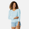 Long Sleeve Solar Ladies' V-Neck