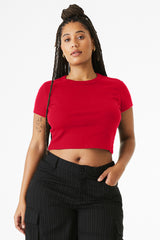 BELLA+CANVAS ®  Women's Micro Rib Baby Tee BC1010