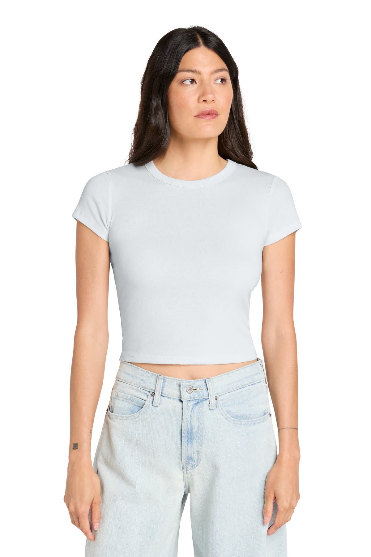 BELLA+CANVAS ®  Women's Micro Rib Baby Tee BC1010
