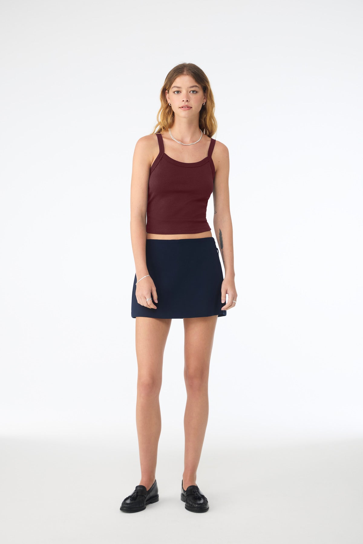 BELLA+CANVAS ®  Women's Micro Rib Spaghetti Strap Tank BC1012