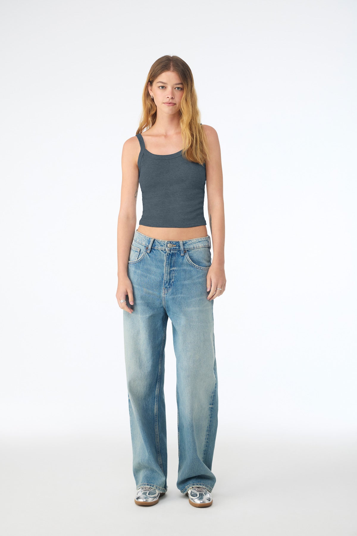 BELLA+CANVAS ®  Women's Micro Rib Spaghetti Strap Tank BC1012