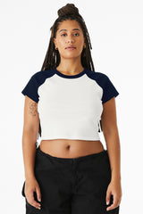BELLA+CANVAS ®  Women's Micro Rib Raglan Baby Tee BC1201