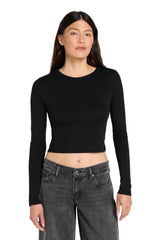 BELLA+CANVAS ®  Women's Micro Rib Long Sleeve Baby Tee BC1501
