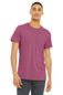 BELLA+CANVAS  ®  Unisex Heather CVC Short Sleeve Tee. BC3001CVC