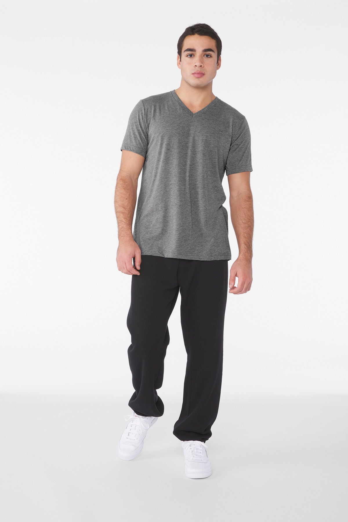 BELLA+CANVAS ®  Unisex Triblend Short Sleeve V-Neck Tee. BC3415