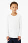 BELLA+CANVAS ®  Youth Heather CVC Long Sleeve Tee BC3501YCVC
