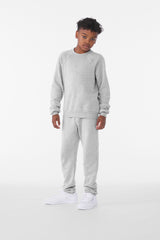BELLA+CANVAS ®  Youth Sponge Fleece Raglan Sweatshirt BC3901Y