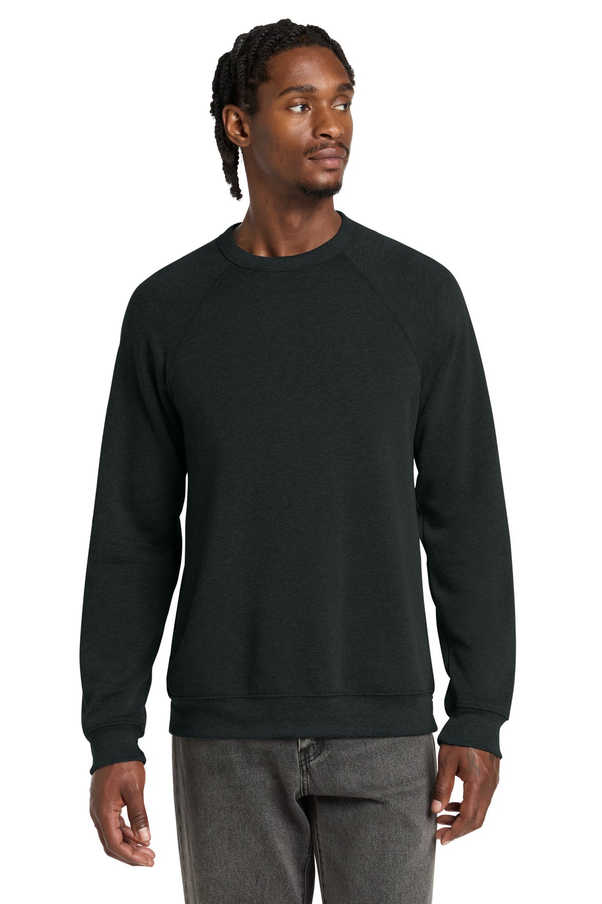 BELLA+CANVAS  ®  Unisex Sponge Fleece Raglan Sweatshirt. BC3901