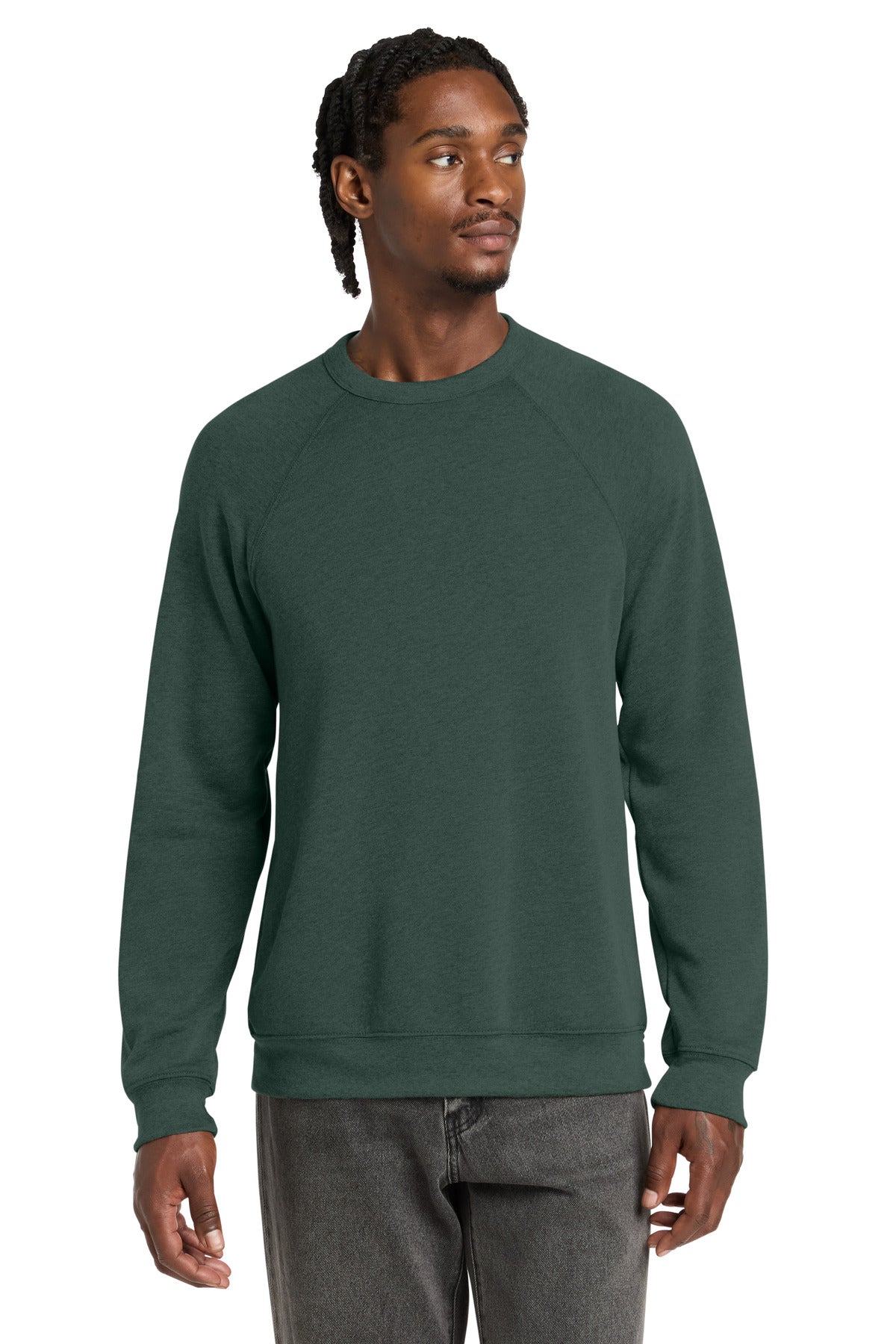 BELLA+CANVAS  ®  Unisex Sponge Fleece Raglan Sweatshirt. BC3901