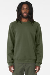 BELLA+CANVAS  ®  Unisex Sponge Fleece Raglan Sweatshirt. BC3901