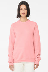 BELLA+CANVAS  ®  Unisex Sponge Fleece Raglan Sweatshirt. BC3901