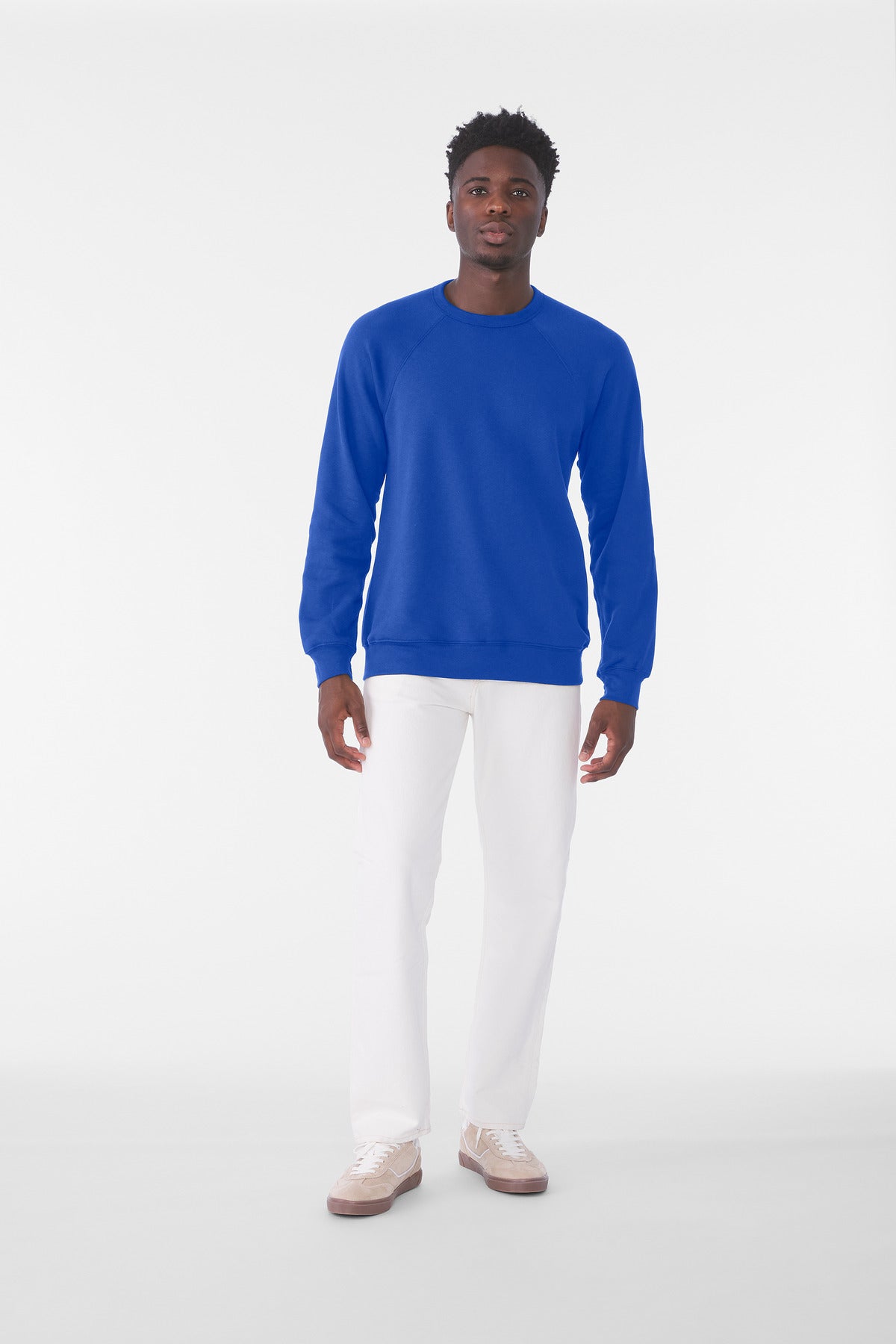 BELLA+CANVAS  ®  Unisex Sponge Fleece Raglan Sweatshirt. BC3901