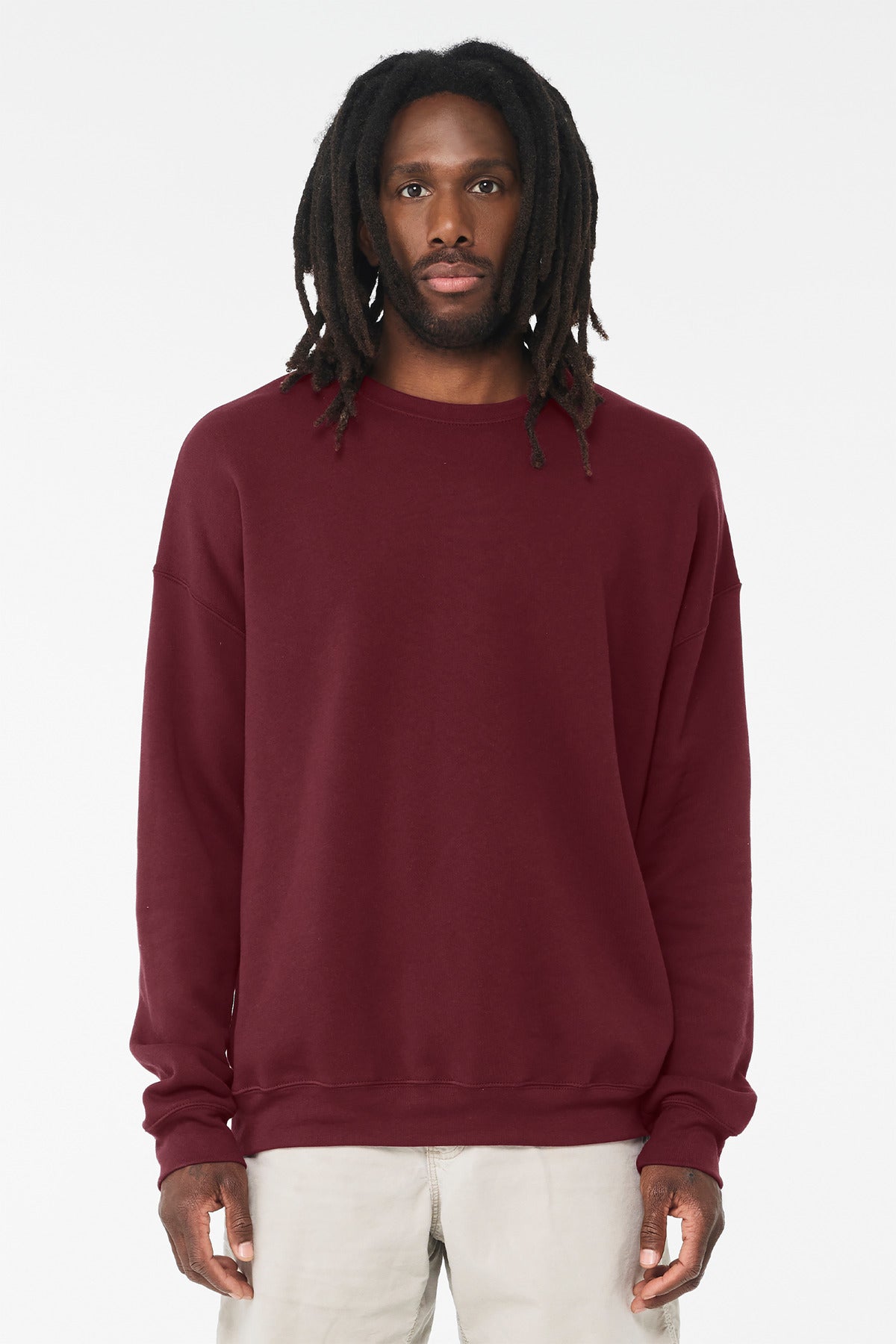 BELLA+CANVAS  ®  Unisex Sponge Fleece Drop Shoulder Sweatshirt. BC3945