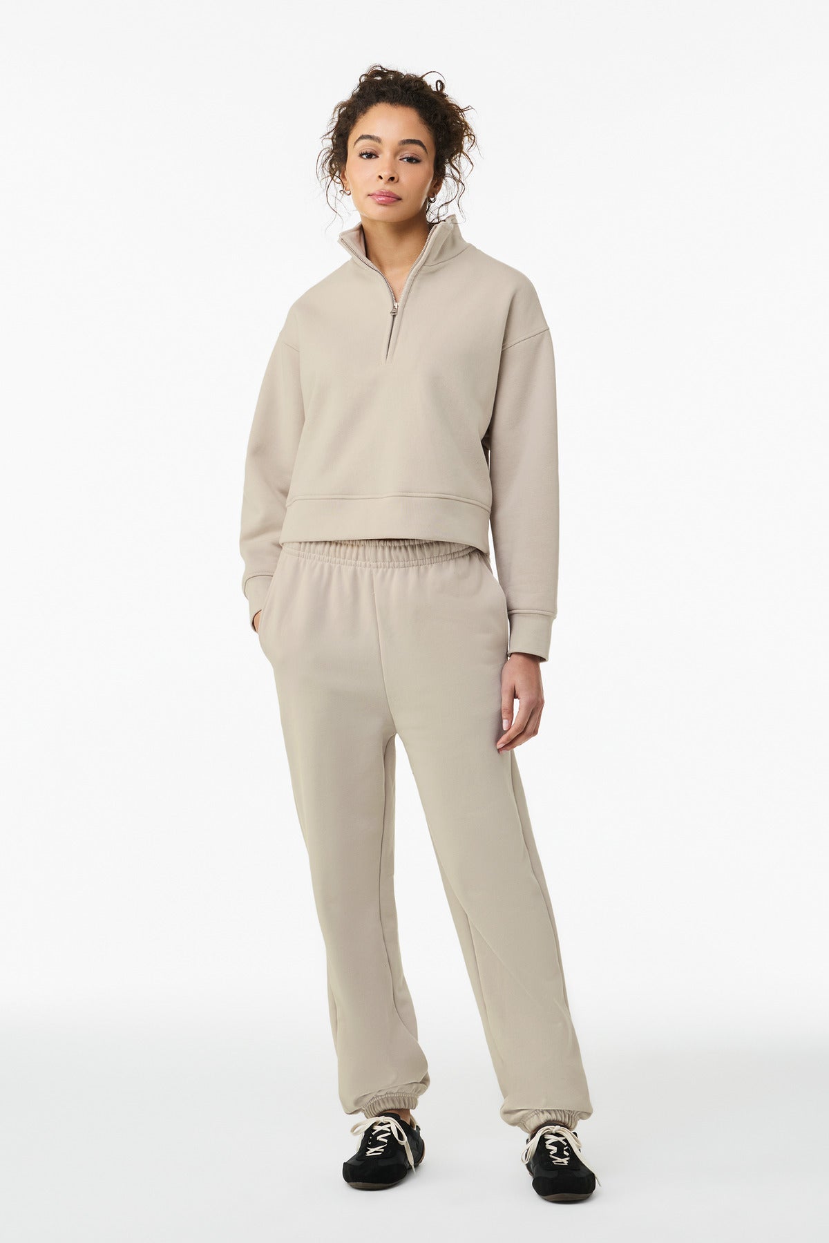 BELLA+CANVAS ®  Women's 10-Ounce 1/2-Zip Pullover BC4540