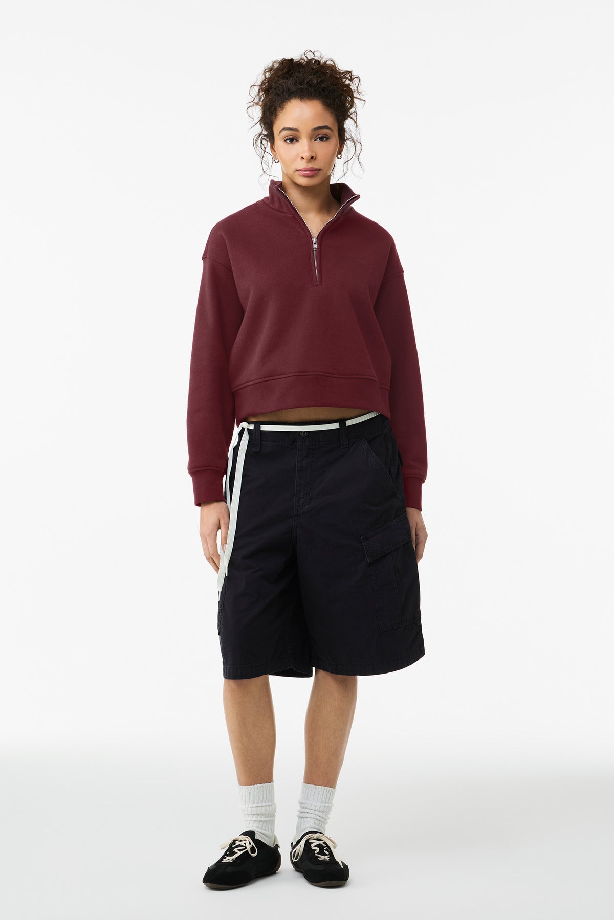 BELLA+CANVAS ®  Women's 10-Ounce 1/2-Zip Pullover BC4540