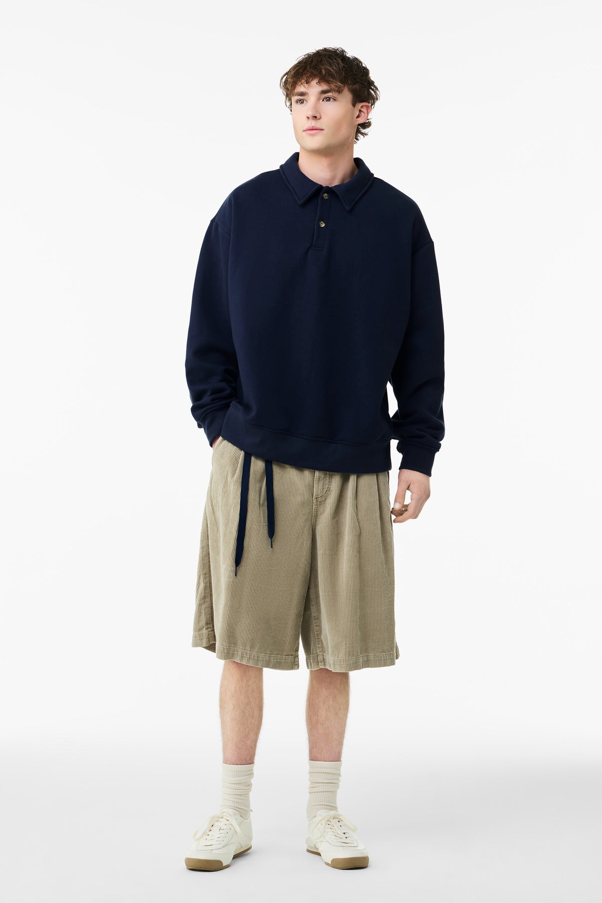 BELLA+CANVAS ®  Unisex 10-Ounce Polo Sweatshirt BC4741
