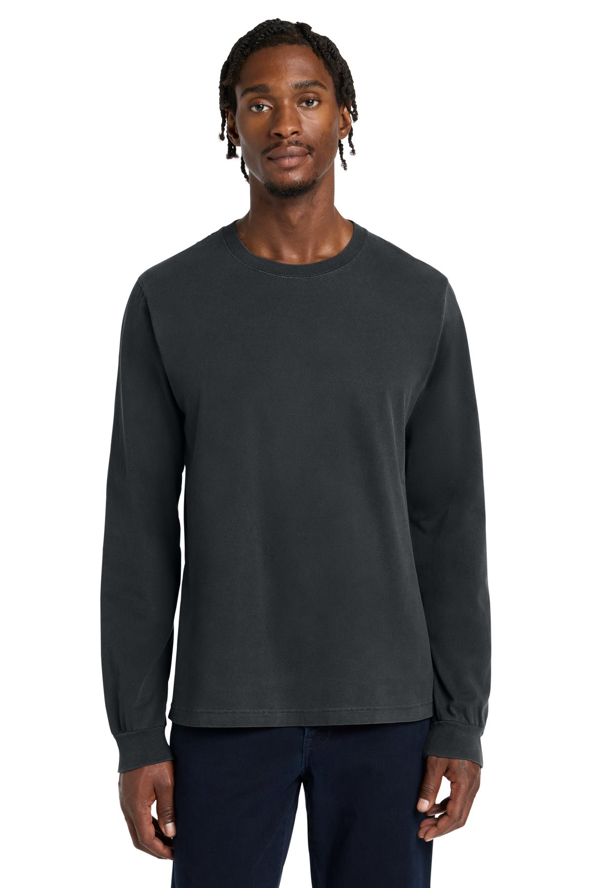 BELLA+CANVAS ®  Unisex Heavyweight Garment-Dyed Long Sleeve Tee BC4851GD
