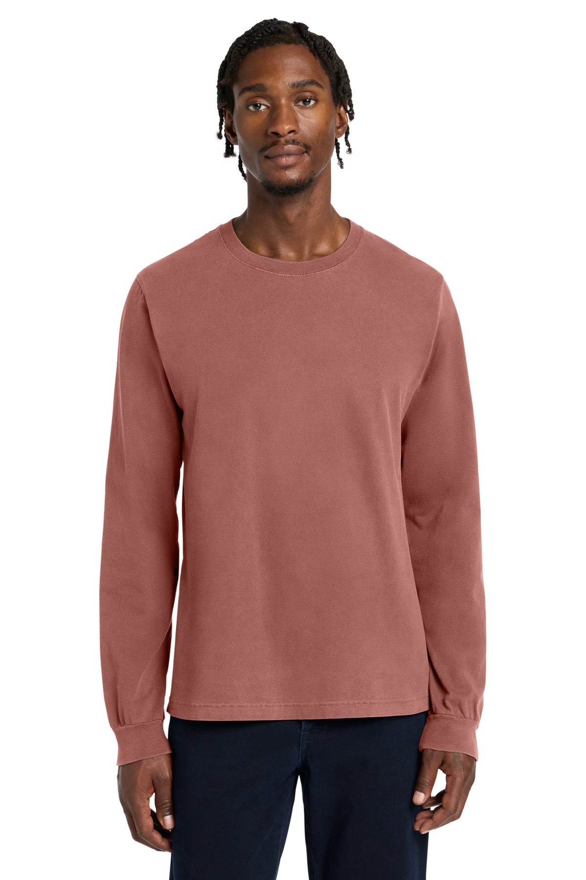 BELLA+CANVAS ®  Unisex Heavyweight Garment-Dyed Long Sleeve Tee BC4851GD
