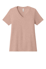 BELLA+CANVAS ®  Women's Relaxed Heather CVC V-Neck Tee BC6405CVC