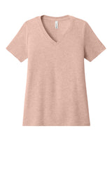 BELLA+CANVAS ®  Women's Relaxed Heather CVC V-Neck Tee BC6405CVC