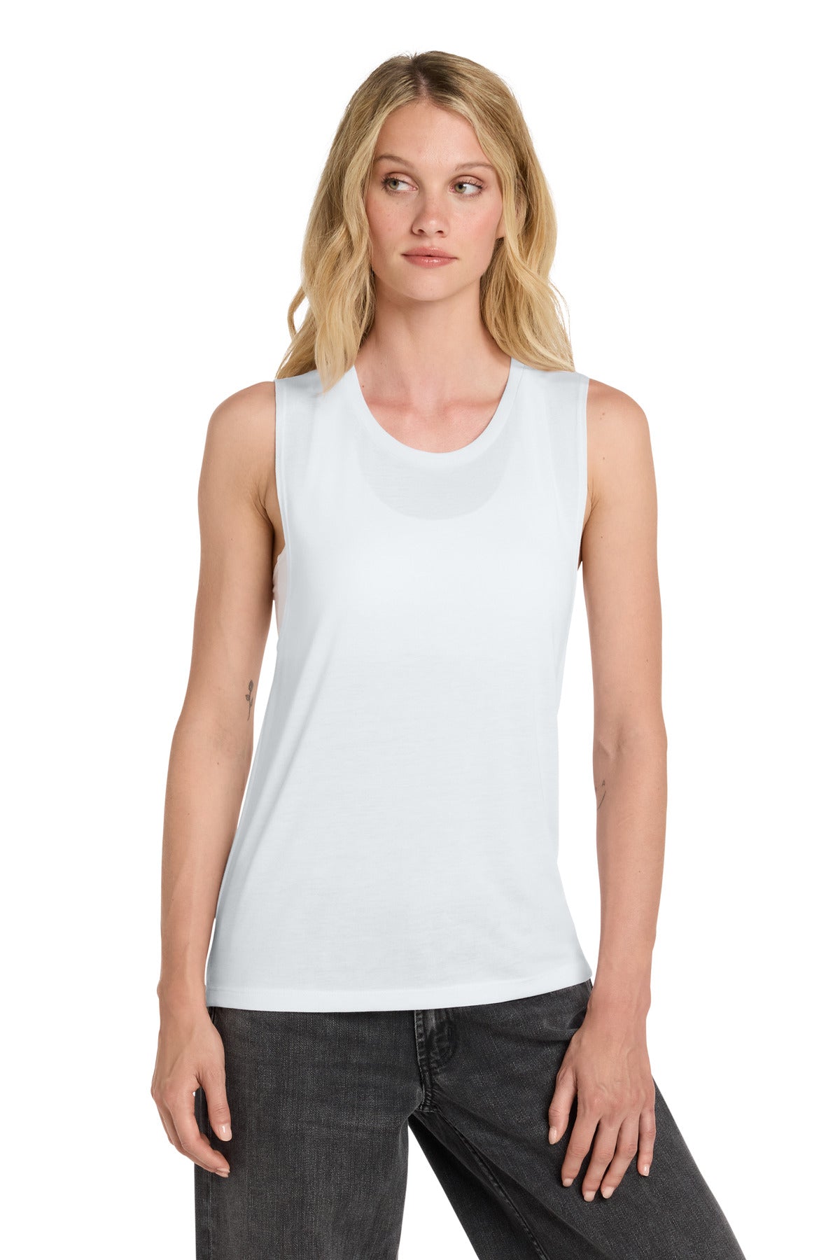BELLA+CANVAS  ®  Women's Flowy Scoop Muscle Tank. BC8803