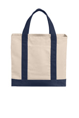 Port Authority ®  Cotton Canvas Two-Tone Tote BG429