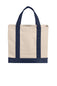 Port Authority ®  Cotton Canvas Two-Tone Tote BG429