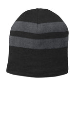 Port Authority ®  Fleece-Lined Striped Beanie Cap. C922