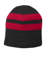 Port Authority ®  Fleece-Lined Striped Beanie Cap. C922