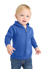 Port & Co ™  Infant Core Fleece Full-Zip Hooded Sweatshirt. CAR78IZH