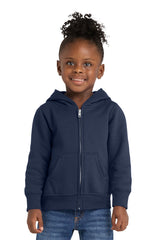 Port & Co ®  Toddler Core Fleece Full-Zip Hooded Sweatshirt. CAR78TZH