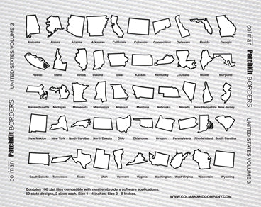 PatchKit Digitized Borders - US States