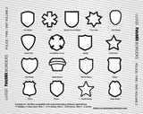 PatchKit Digitized Borders - EMT / Fire / Police Patches Collection Vol 2