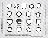 PatchKit Digitized Borders - EMT / Fire / Police Patches Collection Vol 2