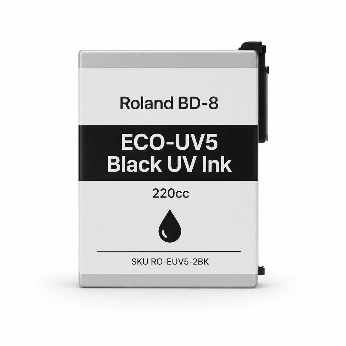 Roland BD-8 ECO-UV5 Black Ink - 220cc