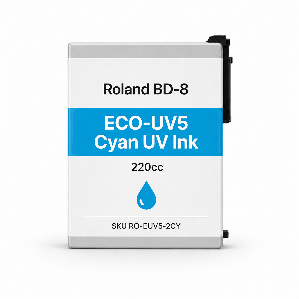 Roland BD-8 ECO-UV5 Cyan UV Ink - 220cc