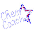 Cheer Coach with half Star