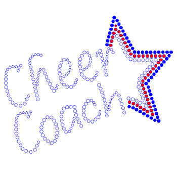 Cheer Coach with half Star