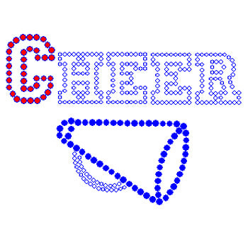 Cheer Sm block with Sm Megaphone