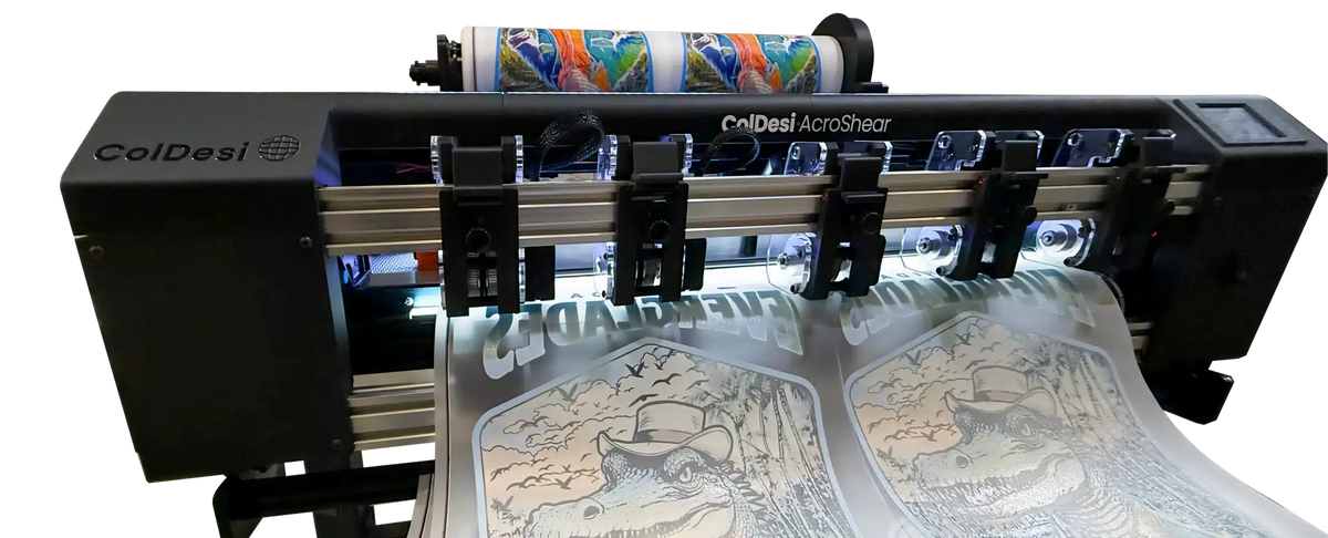 ColDesi AcroShear Automated DTF Transfer Cutting System
